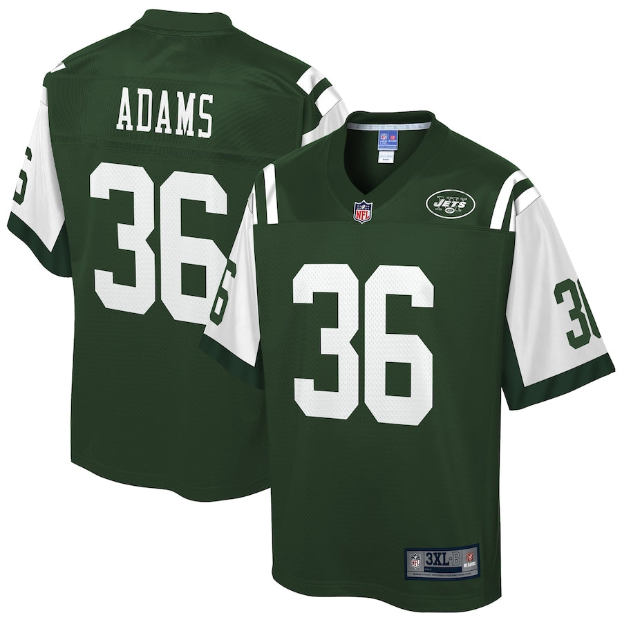 New York Jets Josh Adams Gotham Big Tall NFL jersey front view