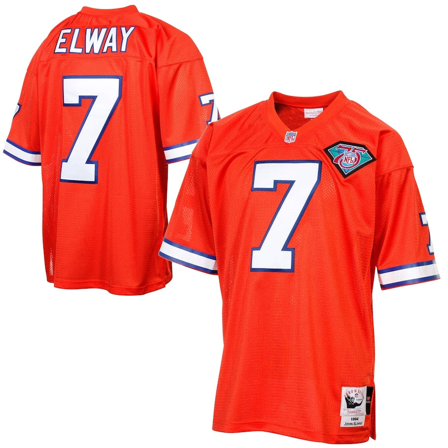 Denver Broncos S John Elway Anniversary 286 NFL jersey front view