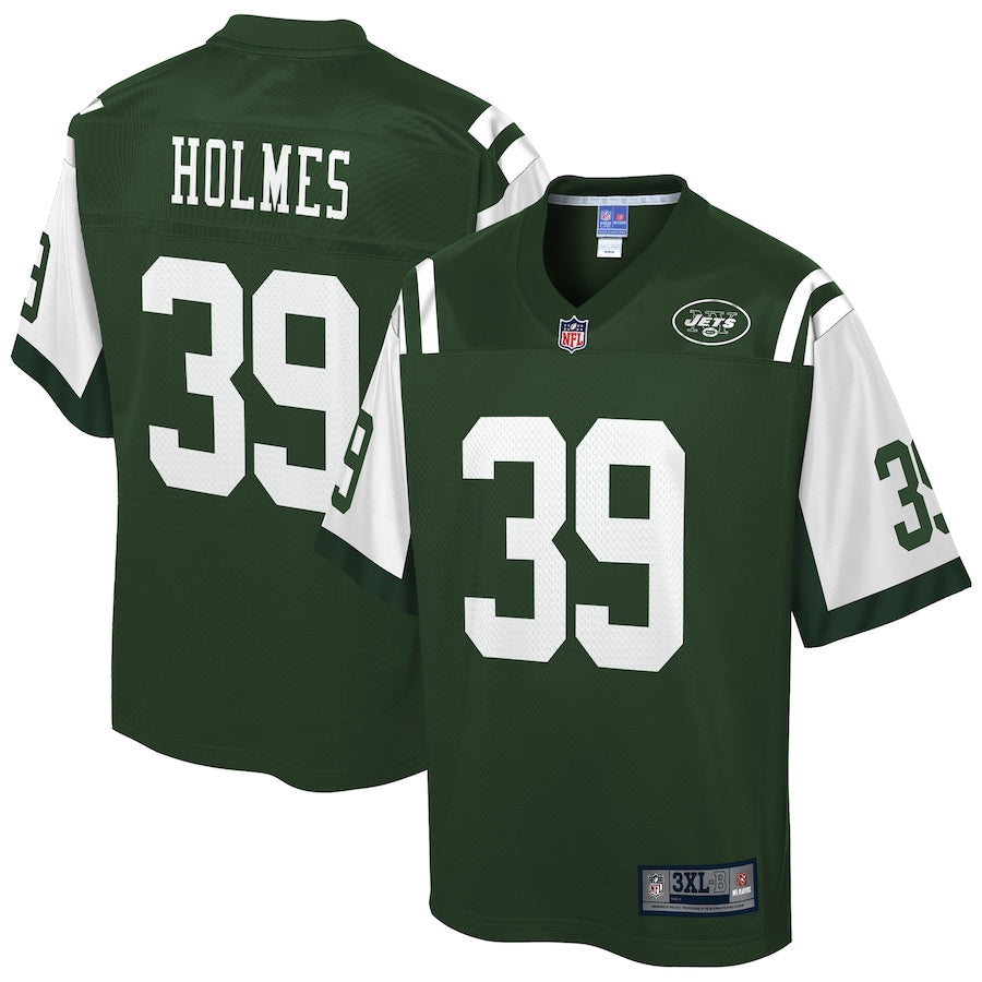 New York Jets Valentine Holmes Gotham Big Tall NFL jersey front view