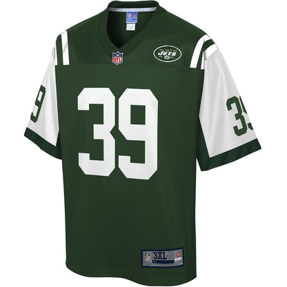 New York Jets Valentine Holmes Gotham Big Tall NFL jersey front view