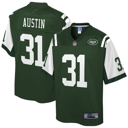 New York Jets Bless Austin Gotham Big Tall NFL jersey front view