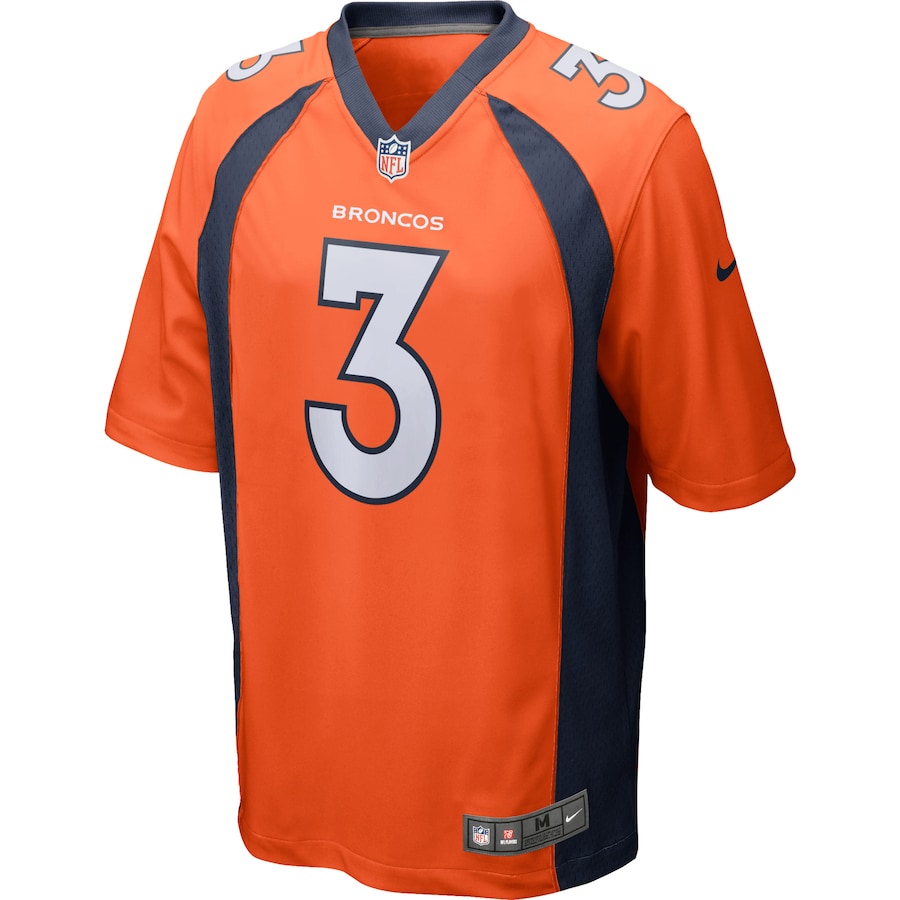 Denver Broncos Drew Lock 252 NFL jersey front view