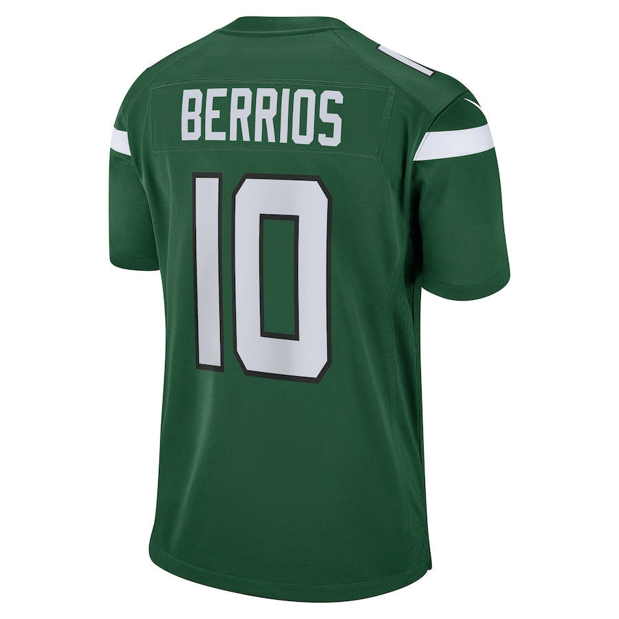 New York Jets Braxton Berrios Gotham 245 NFL jersey front view