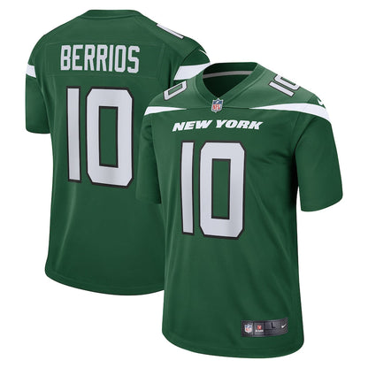 New York Jets Braxton Berrios Gotham 245 NFL jersey front view