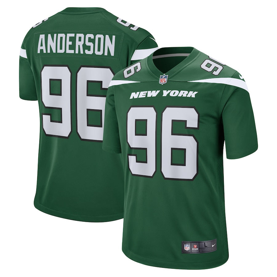 New York Jets Henry Anderson Gotham 159 NFL jersey front view
