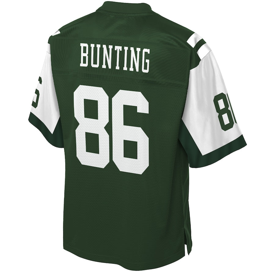 New York Jets Ian Bunting Gotham Big Tall NFL jersey front view