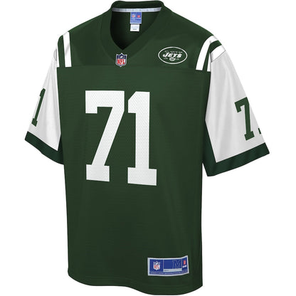 New York Jets Alex Lewis Gotham 129 NFL jersey front view