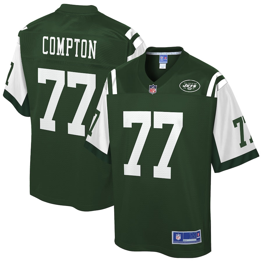 New York Jets Tom Compton Gotham 161 NFL jersey front view