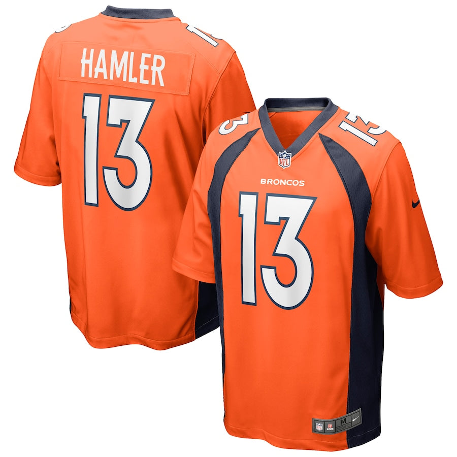 Denver Broncos Kj Hamler 287 NFL jersey front view