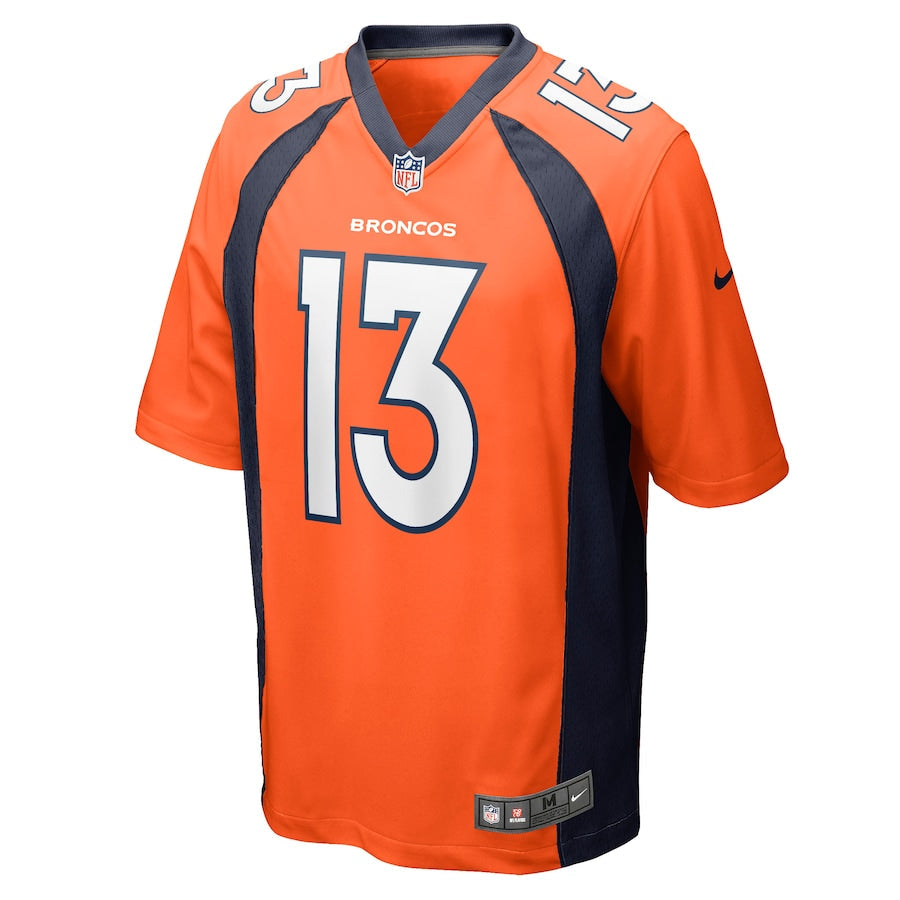 Denver Broncos Kj Hamler 287 NFL jersey front view