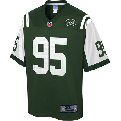 New York Jets Quinnen Williams Gotham Big Tall NFL jersey front view