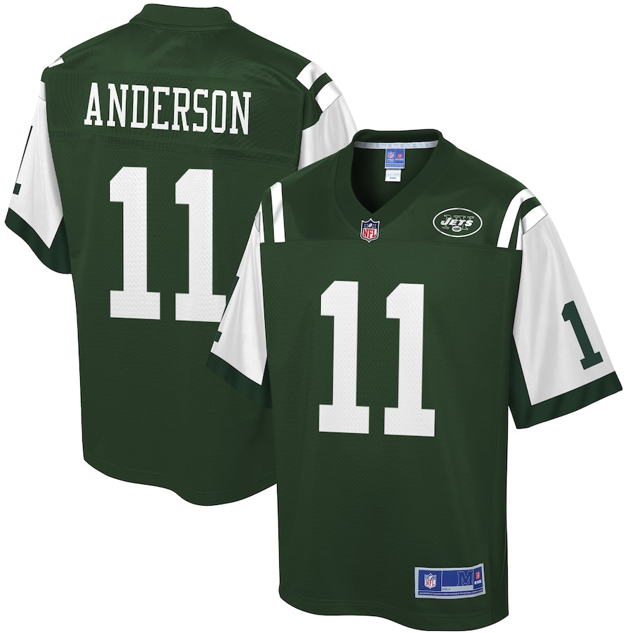 New York Jets Robby Anderson 168 NFL jersey front view