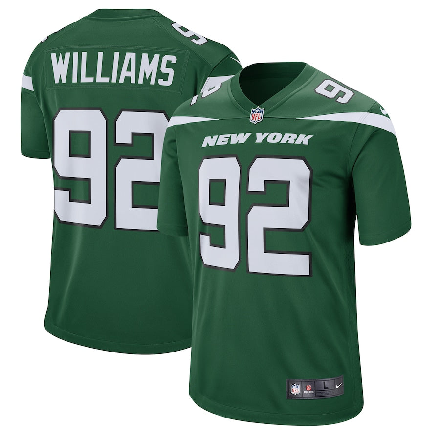New York Jets Leonard Williams Gotham 219 NFL jersey front view
