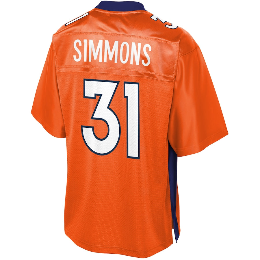 Denver Broncos Justin Simmons 279 NFL jersey front view