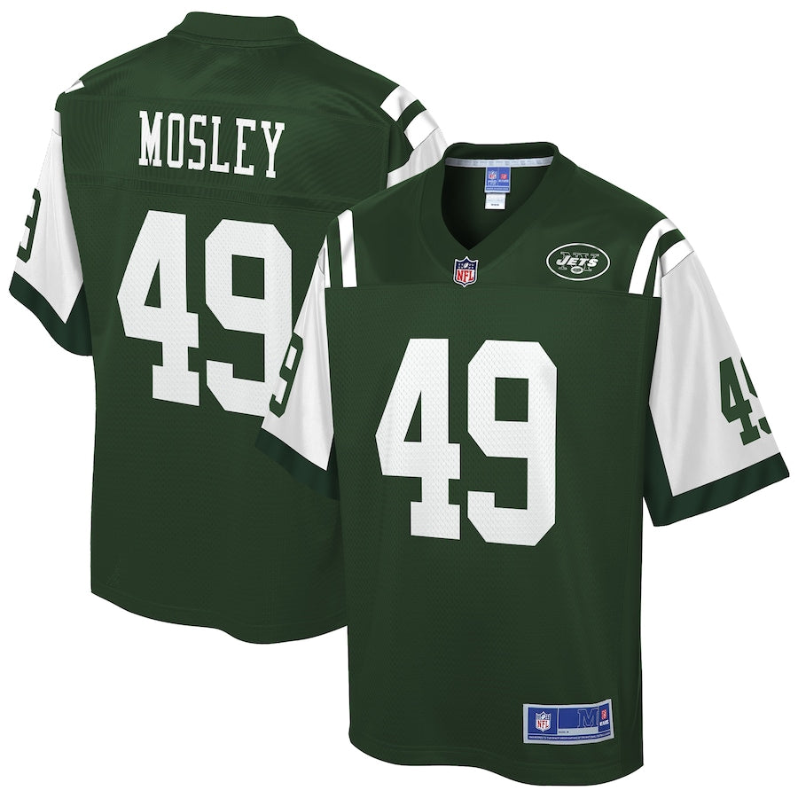 New York Jets Cj Mosley Gotham 176 NFL jersey front view
