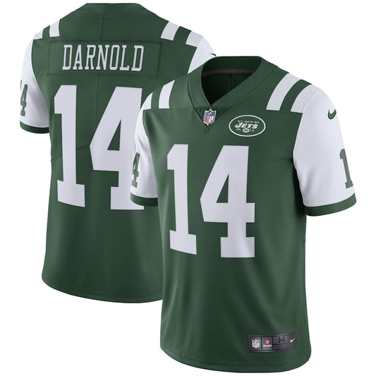 New York Jets Sam Darnold 244 NFL jersey front view