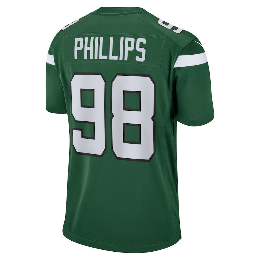 New York Jets Kyle Phillips Gotham 160 NFL jersey front view