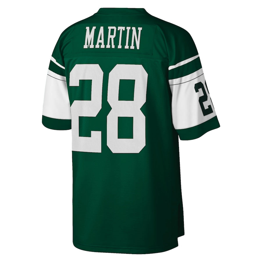 New York Jets Curtis Martin Legacy 117 NFL jersey front view