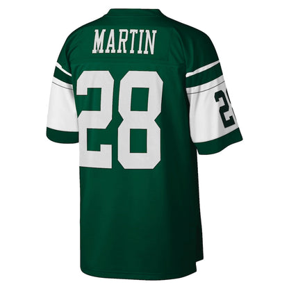 New York Jets Curtis Martin Legacy 117 NFL jersey front view