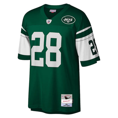 New York Jets Curtis Martin Legacy 117 NFL jersey front view