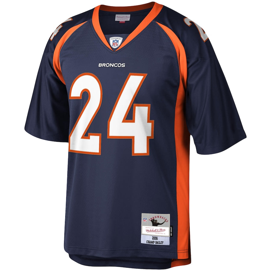 Denver Broncos Champ Bailey Legacy 265 NFL jersey front view