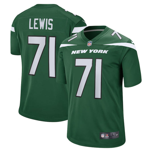 New York Jets Alex Lewis Gotham 152 NFL jersey front view