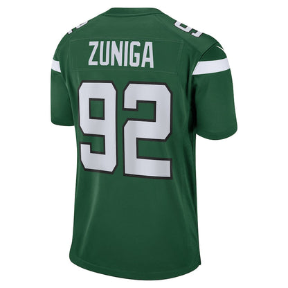 New York Jets Jabari Zuniga Gotham 157 NFL jersey front view