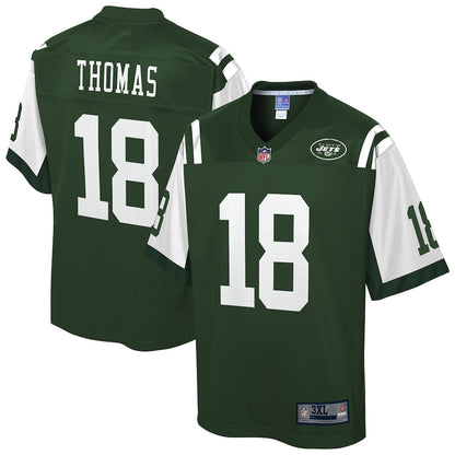 New York Jets Demaryius Thomas Gotham Big Tall NFL jersey front view