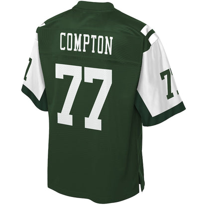 New York Jets Tom Compton Gotham Big Tall NFL jersey front view