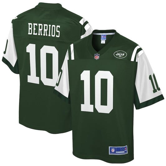 New York Jets Braxton Berrios Gotham 122 NFL jersey front view