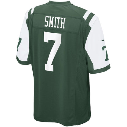 New York Jets S Geno Smith 237 NFL jersey front view