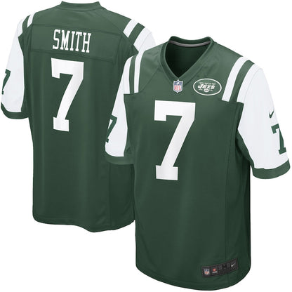 New York Jets S Geno Smith 237 NFL jersey front view