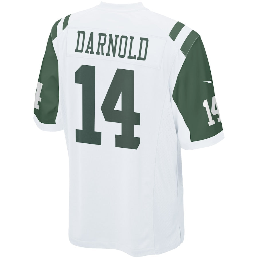 New York Jets Sam Darnold 204 NFL jersey front view