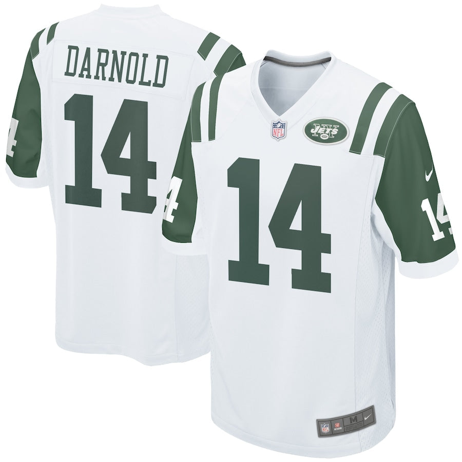New York Jets Sam Darnold 204 NFL jersey front view