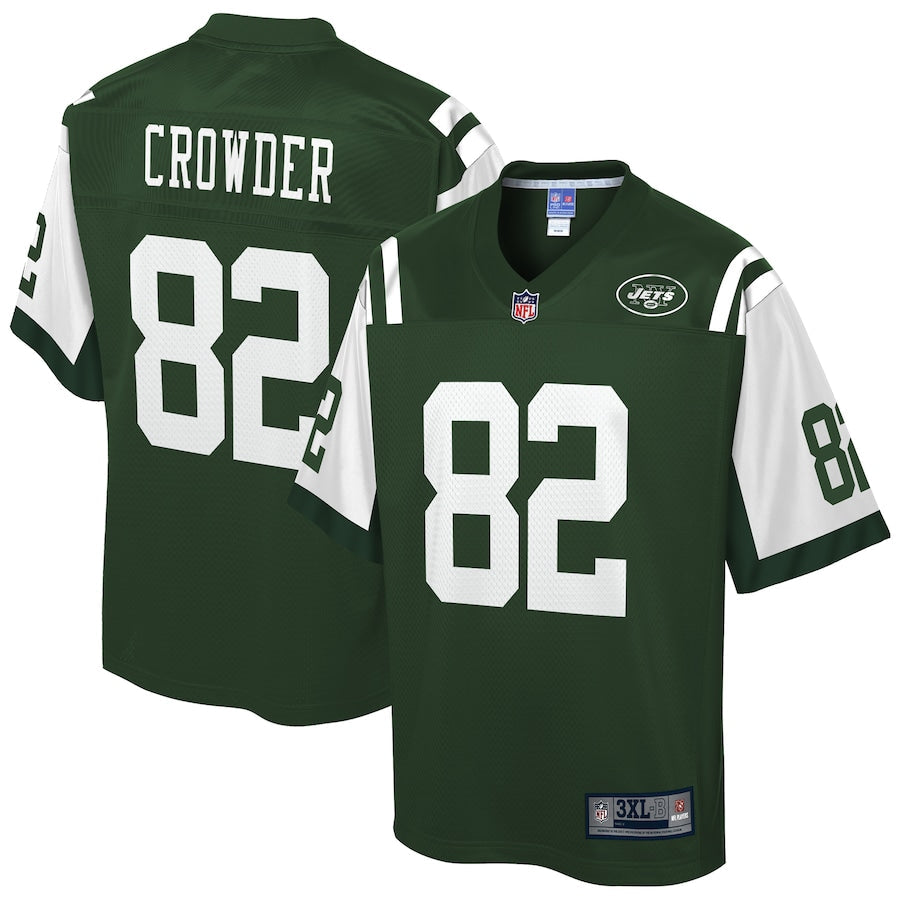 New York Jets Jamison Crowder Gotham Big Tall NFL jersey front view