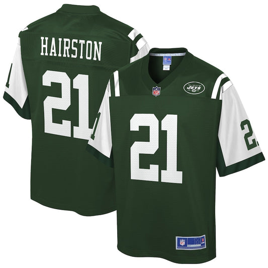 New York Jets Nate Hairston Gotham 217 NFL jersey front view