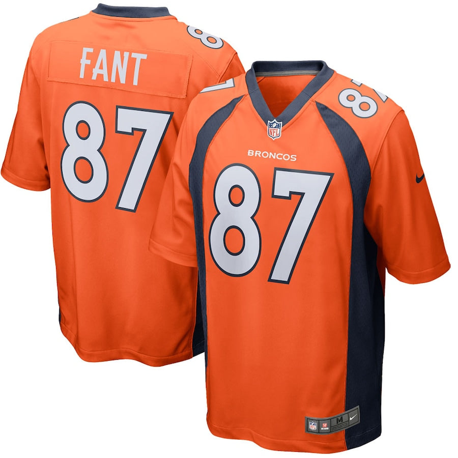 Denver Broncos Noah Fant 263 NFL jersey front view