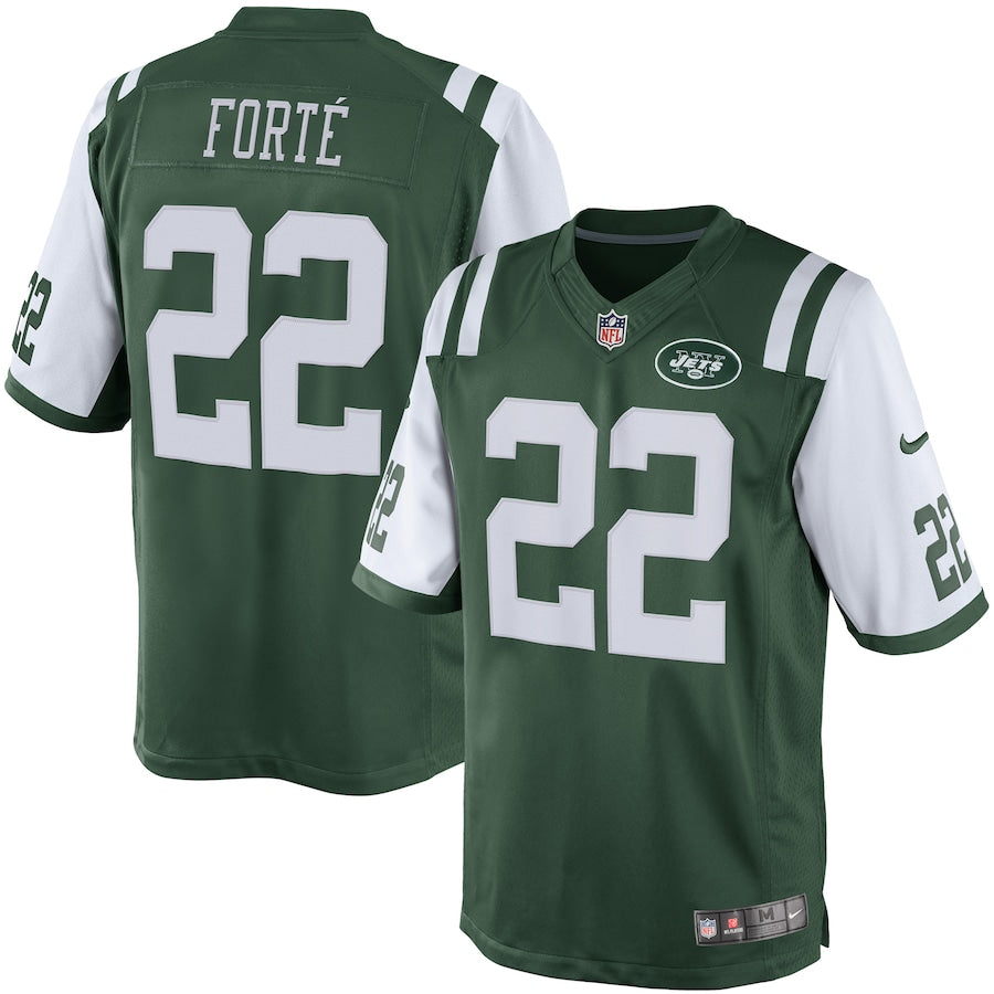 New York Jets Matt Forte 235 NFL jersey front view