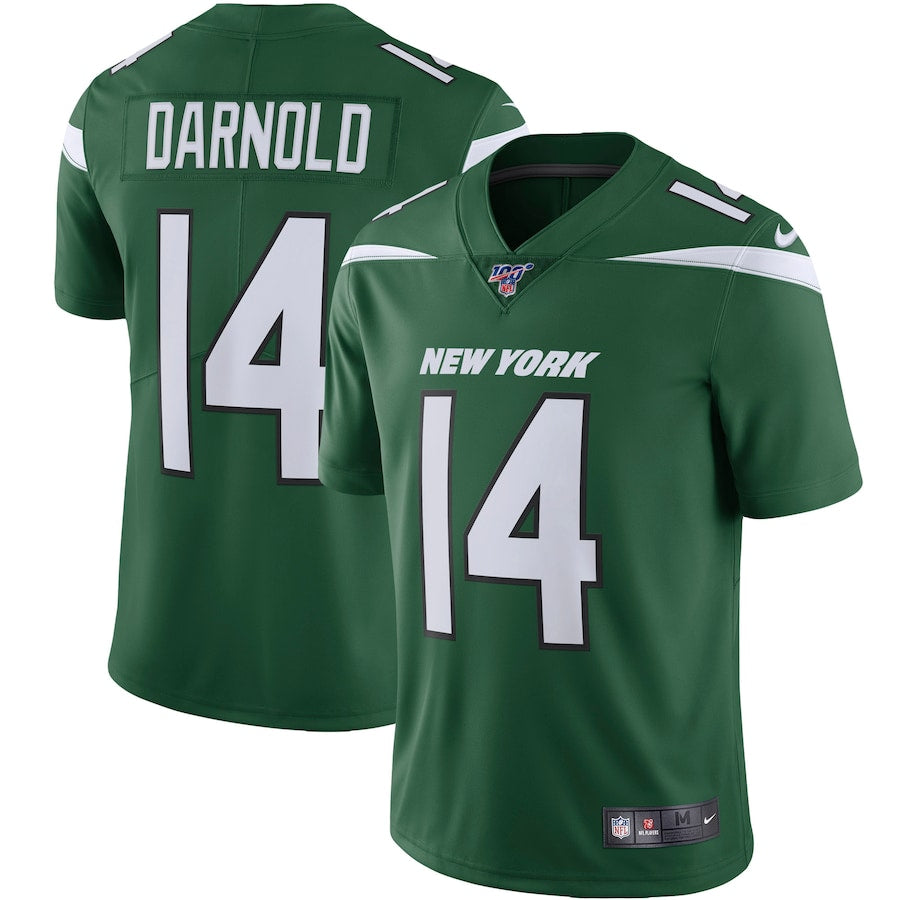 New York Jets Sam Darnold Gotham 100 126 NFL jersey front view