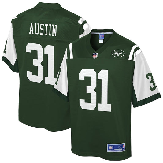 New York Jets Bless Austin Gotham 146 NFL jersey front view