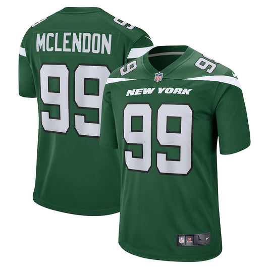 New York Jets Steve Mclendon Gotham 114 NFL jersey front view