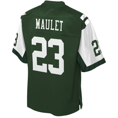 New York Jets Arthur Maulet Gotham Big Tall NFL jersey front view
