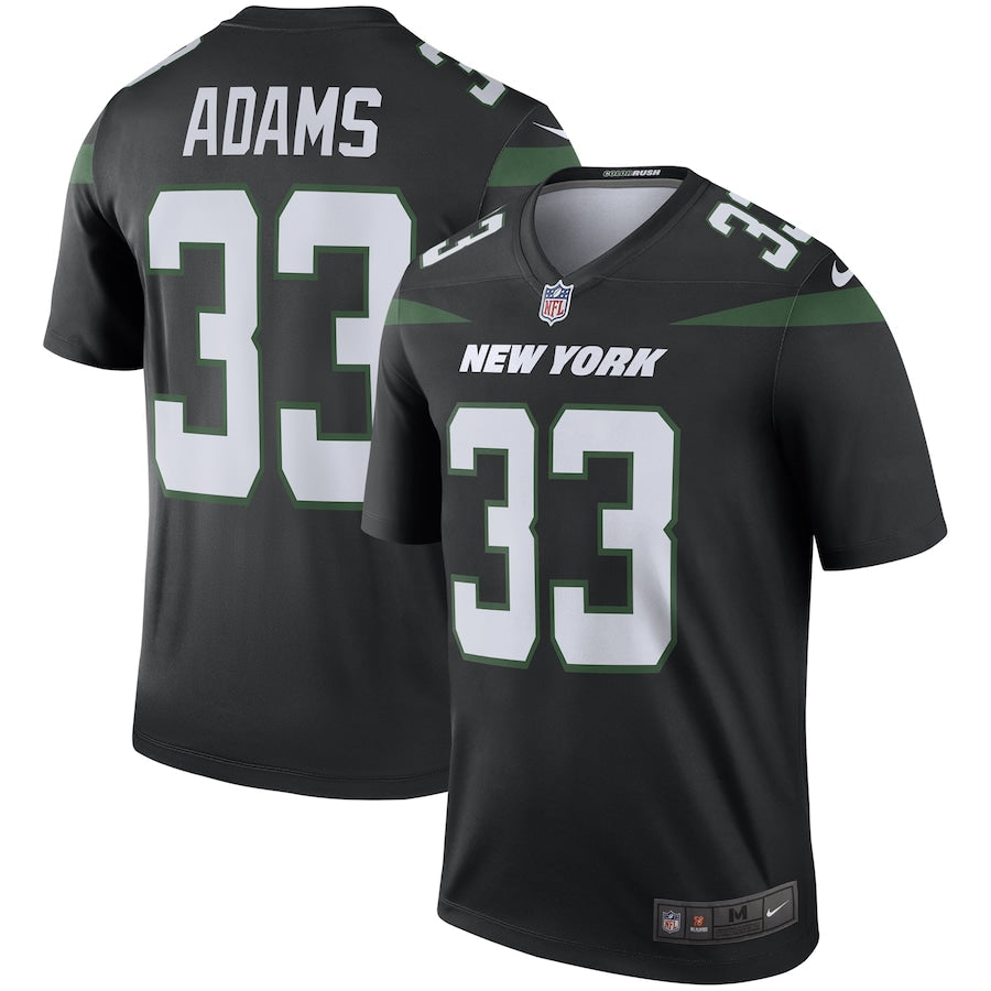 New York Jets Jamal Adams Stealth Legend 109 NFL jersey front view