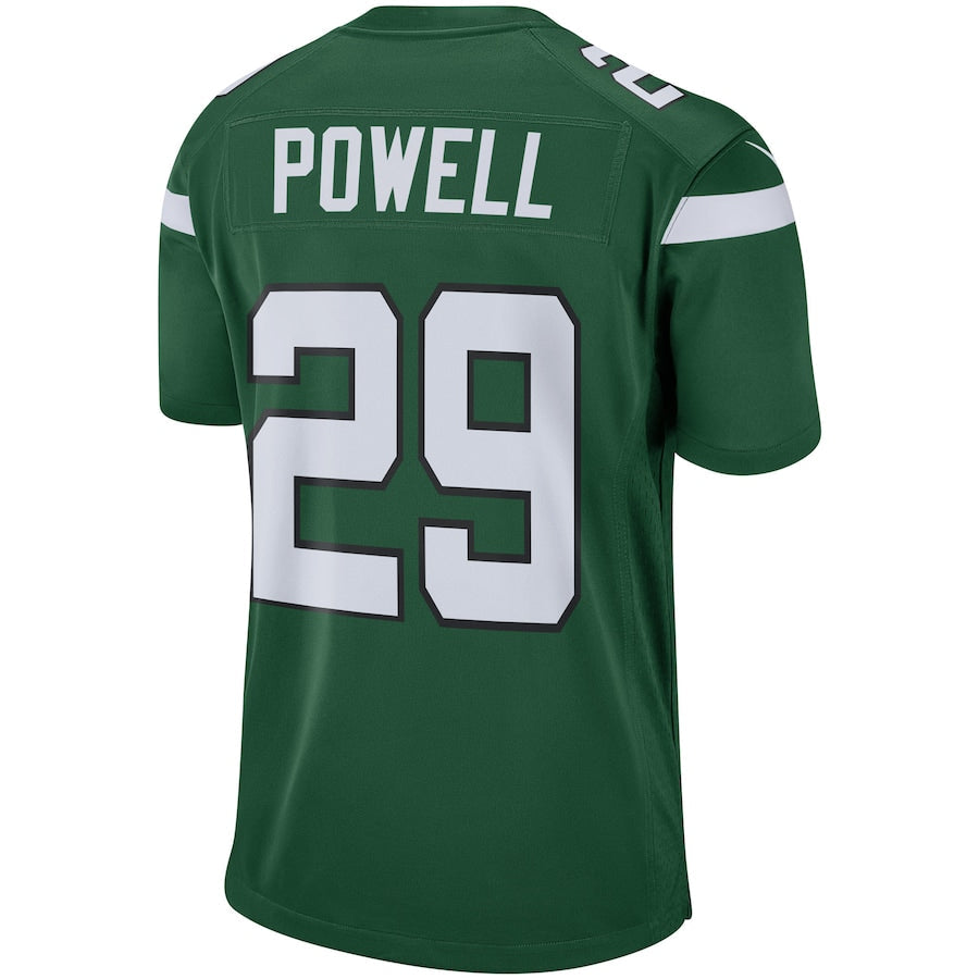 New York Jets Bilal Powell 121 NFL jersey front view