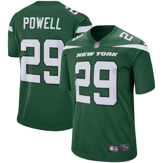 New York Jets Bilal Powell 121 NFL jersey front view