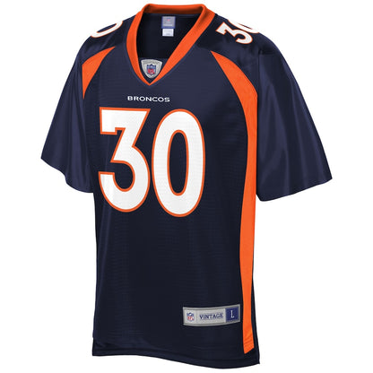Denver Broncos Terrell Davis 266 NFL jersey front view