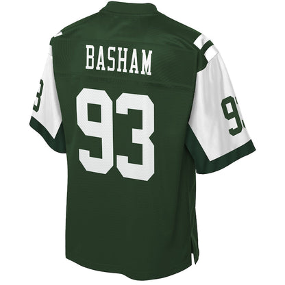 New York Jets Tarell Basham Gotham Big Tall NFL jersey front view
