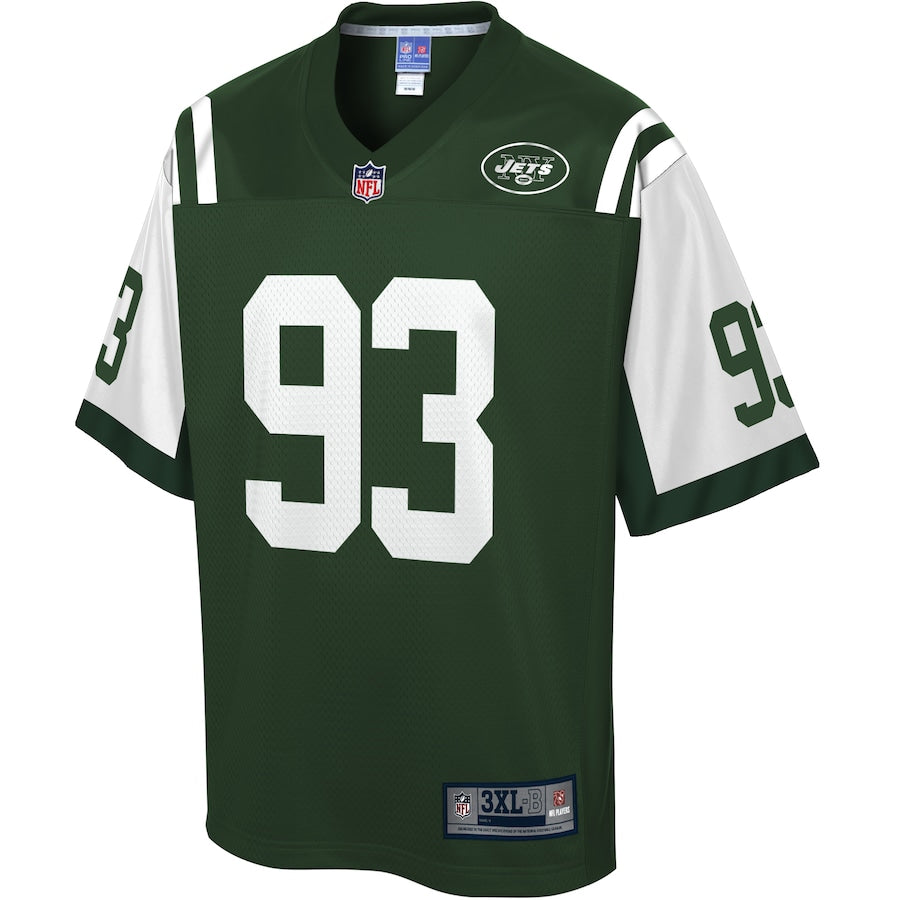 New York Jets Tarell Basham Gotham Big Tall NFL jersey front view