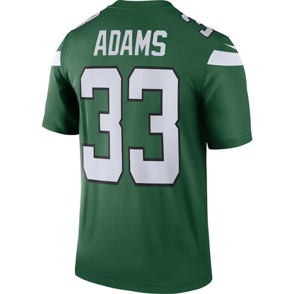 New York Jets Jamal Adams Gotham Legend 123 NFL jersey front view