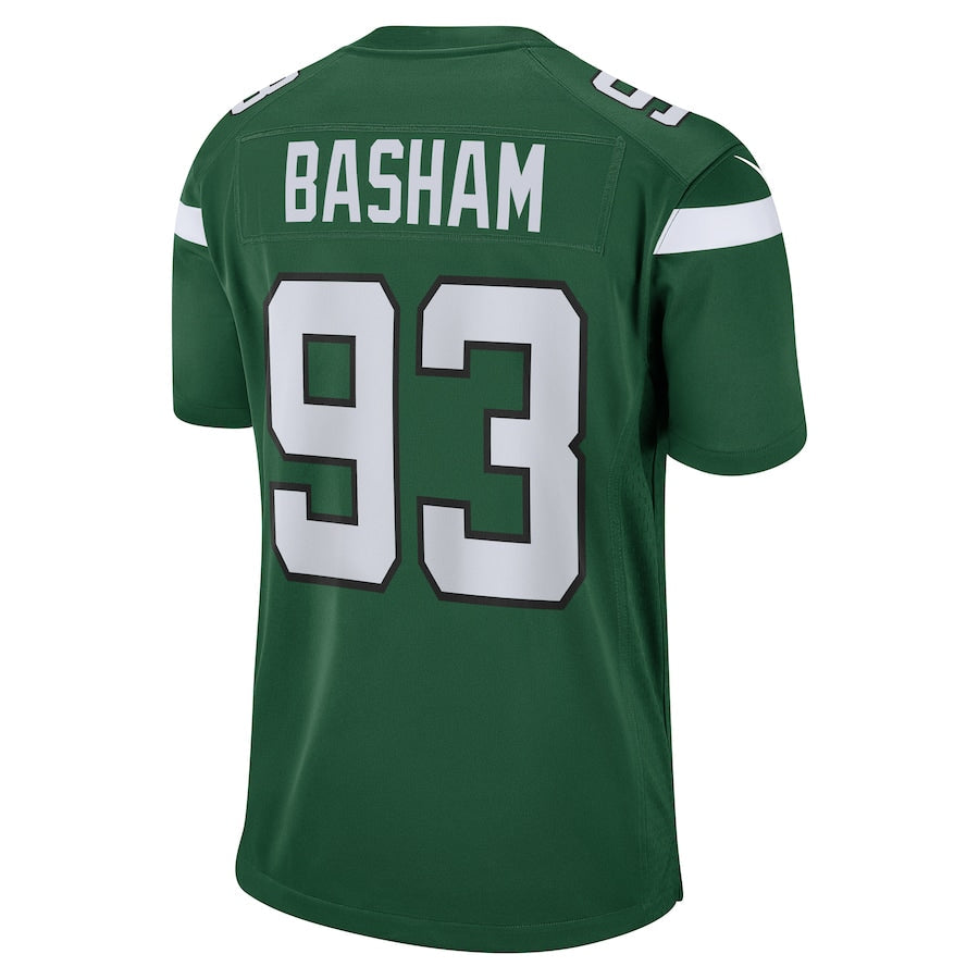 New York Jets Tarell Basham Gotham 158 NFL jersey front view
